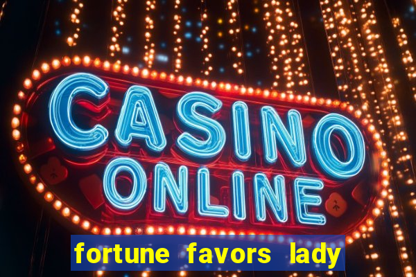 fortune favors lady nikuko dublado